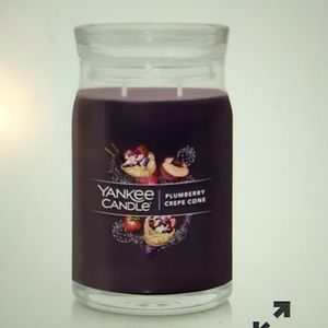 Yankee Candle Plumberry Crepe Cone Candle
